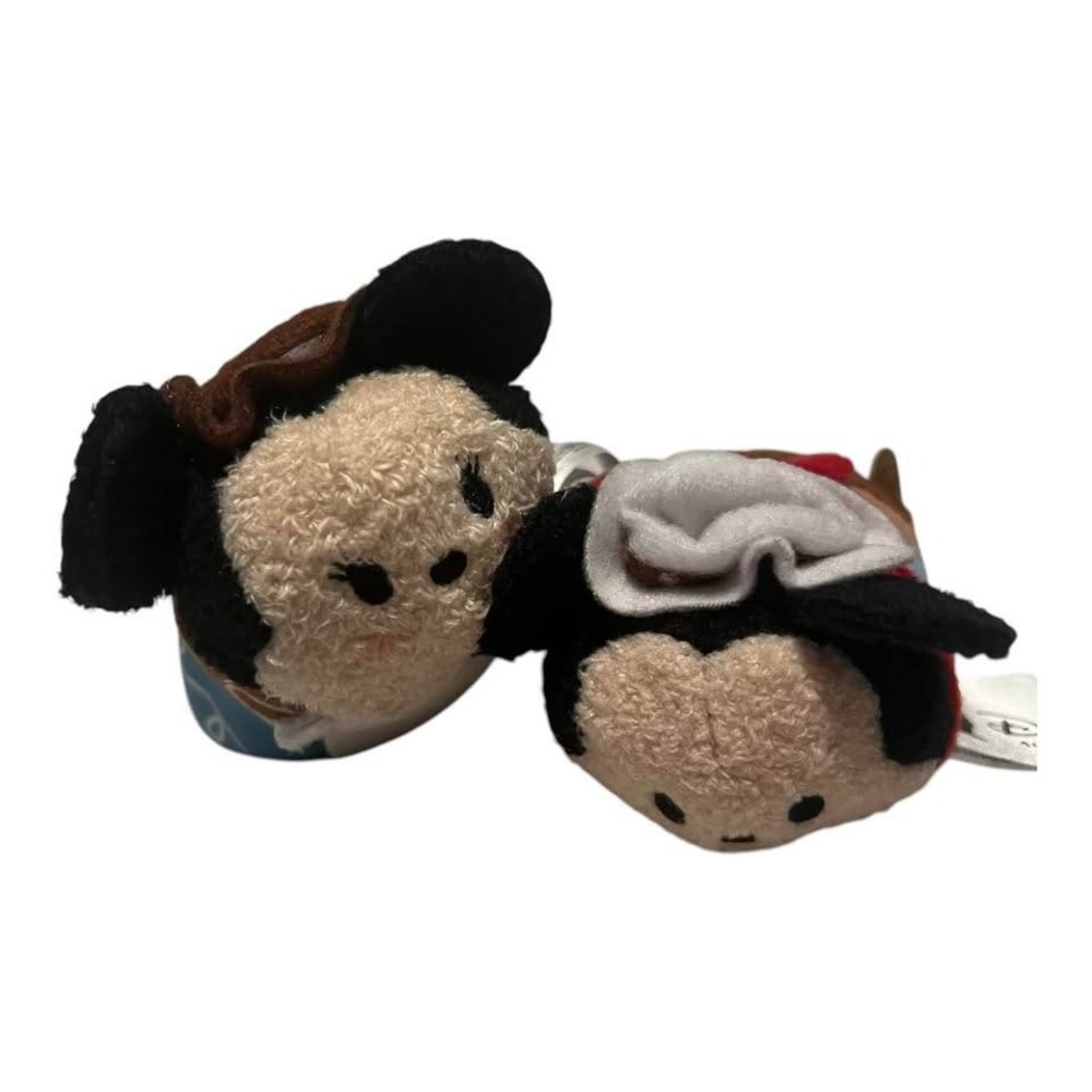 Disney Parks Frontier Land Plush Mini Tsum Tsum‎ Set Mickey Minnie Mouse Western
